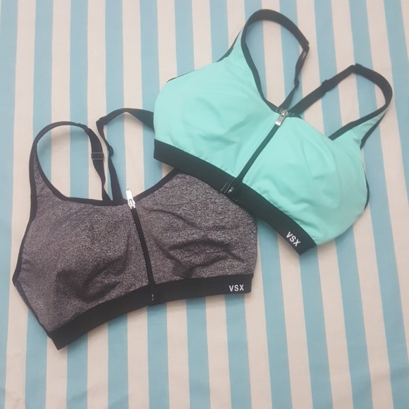 Victoria's Secret Other - 2 size 32C Victoria's secret zip front sports bra